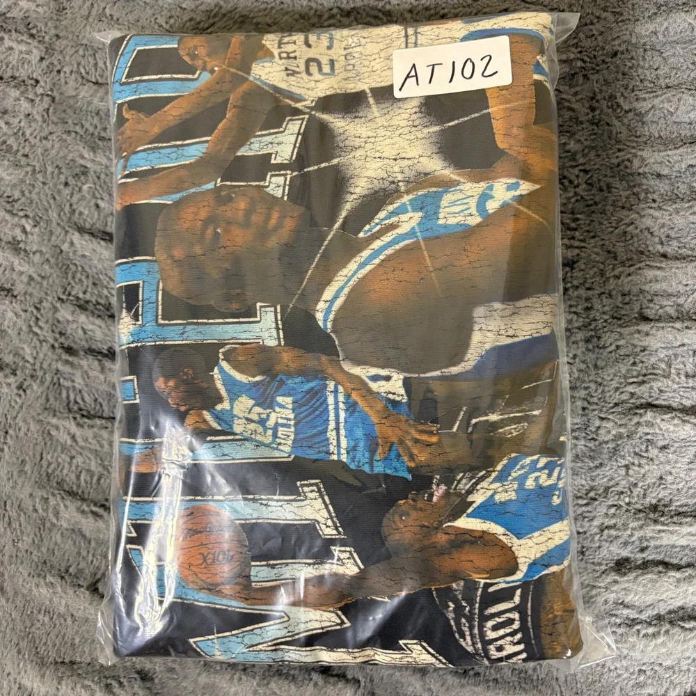 Jordan Michael Jordan North Carolina Tar Heels Graphic T-Shirt Black 2XL AT102